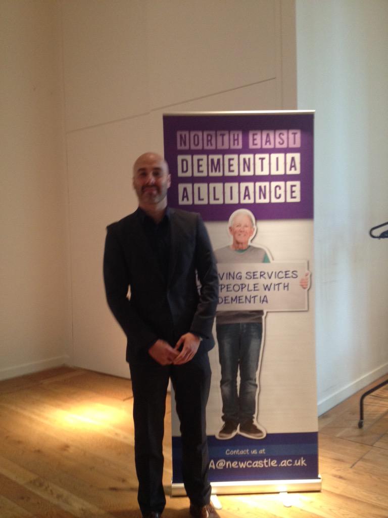 Kevin Kitching DH at North East Dementia Alliance considering the Care Act &amp; how it will support people with dementia