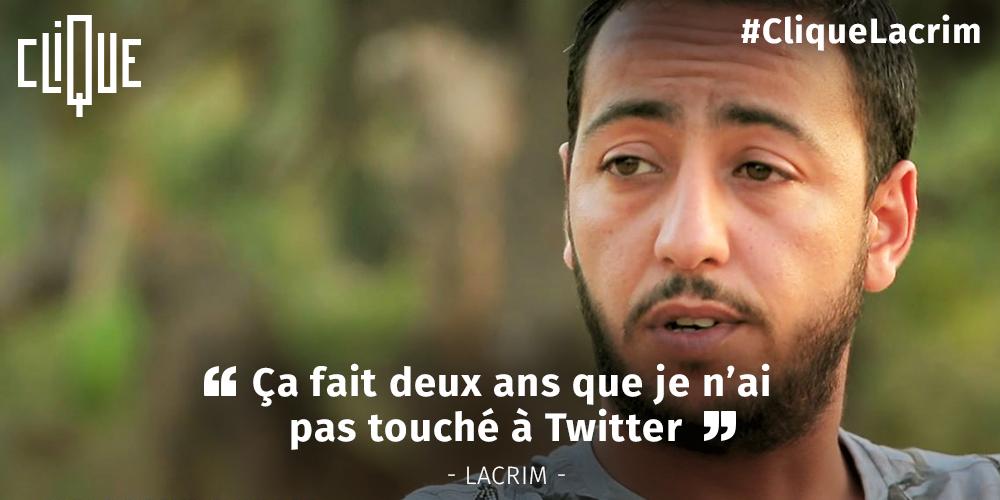 clique's tweet image. L'interview exclusive de Lacrim dans un lieu tenu secret ⇨ clique.tv/clique-x-lacri… #CliqueLacrim #RéseauxSociaux