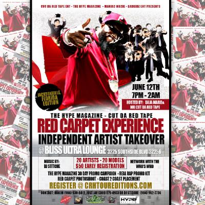 crhtoureditions's tweet photo. #ArtistsSlotsOpen - #CutDaRedTape @crhtoureditions #Jacksonville #Florida 6-12 @ Location: Bliss Ultra Lounge (Sign-U http://t.co/AFMt6FBhpf