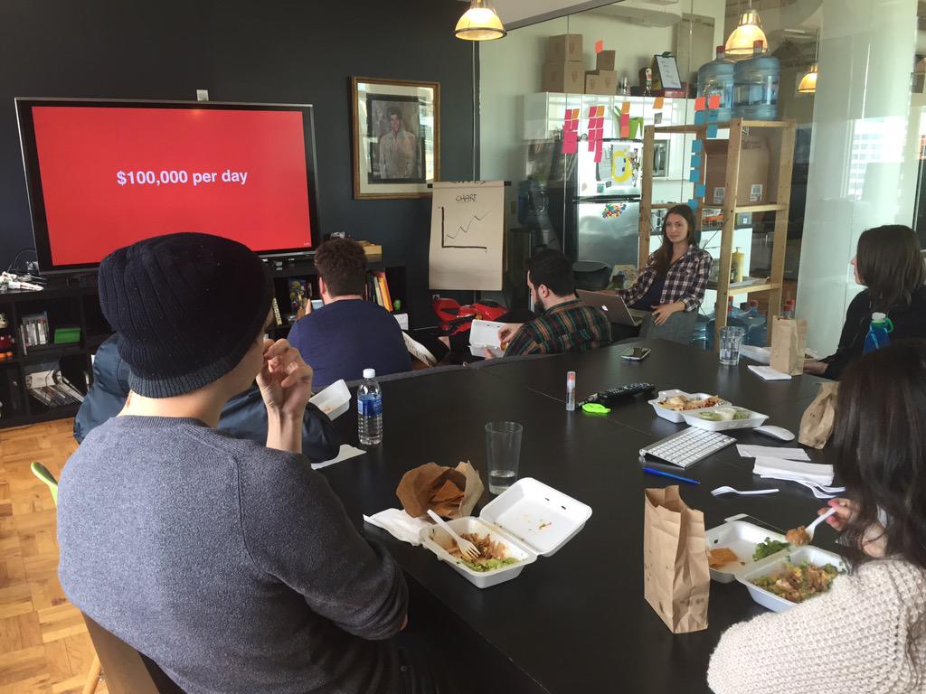 Today's <a href="/PlaygroundInc/">Playground Inc.</a> lunch n' learn by <a href="/jana_hue/">Jana Hue</a> is teaching everyone about making a more accessible web. #wcag