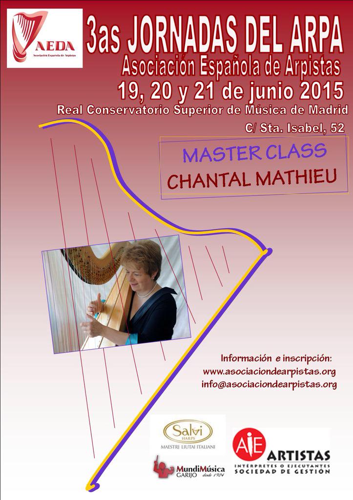 AEDAArpa's tweet photo. Abierto el plazo para la masterclass de Chantal Mathieu @C_MathieuHarp en las 3as Jornadas del Arpa AEDA @suscerma http://t.co/hpClFk13fR