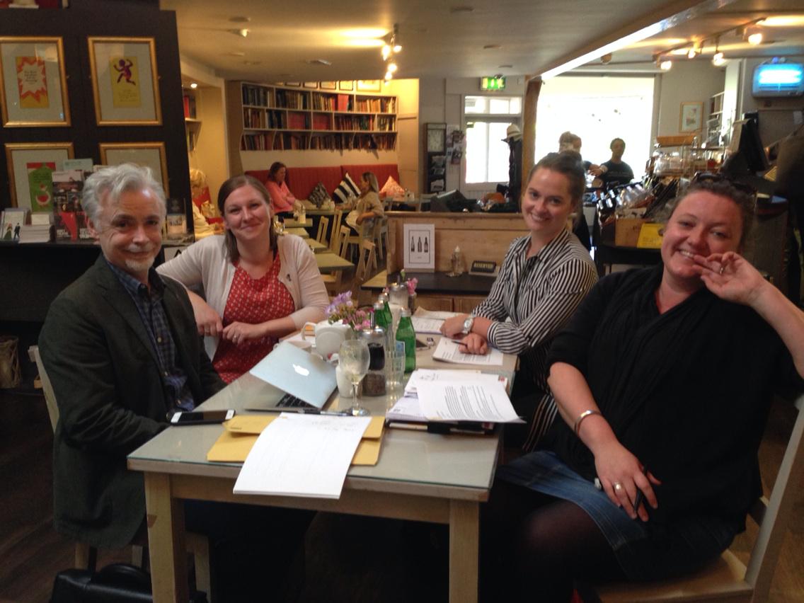 Planning all the exciting events for Colfer \s 2nd year as Laureate. Happy 50th birthday tomorrow Eoin! 
