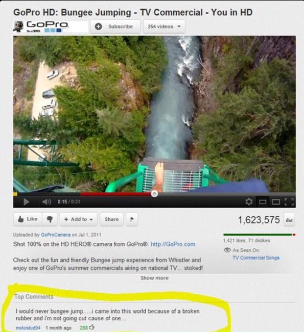 CauseWereGuys's tweet image. Best YouTube comment ever