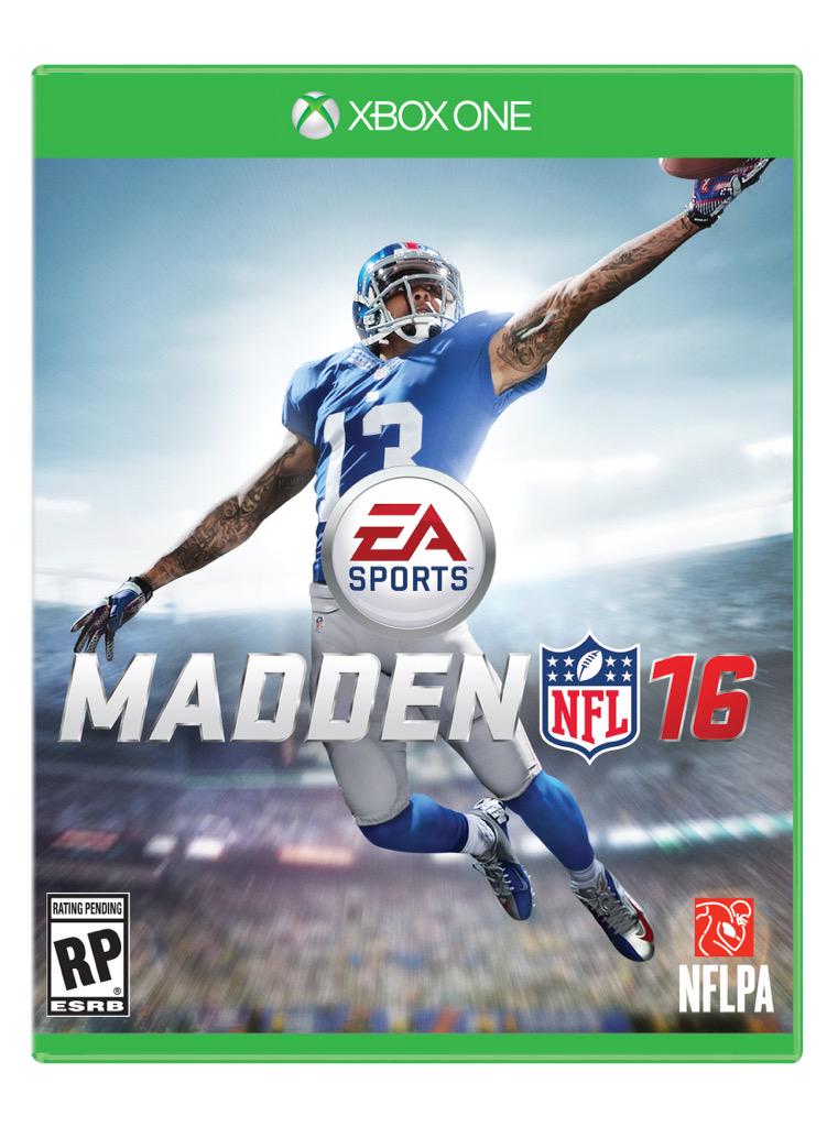 Madden NFL 24 on X: 'THE PEOPLE'S PLAYMAKER. Odell Beckham Jr. is your  #Madden16 Cover Athlete!   / X