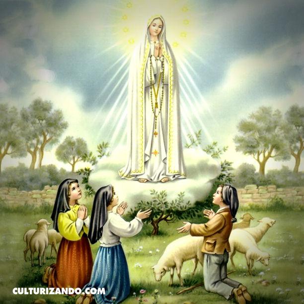 Culturizando's tweet photo. #UnDíaComoHoy 1917: en Fátima #Portugal, aparece la Virgen María [ #VirgenDeFátima ] http://t.co/ZKeLvN1auV