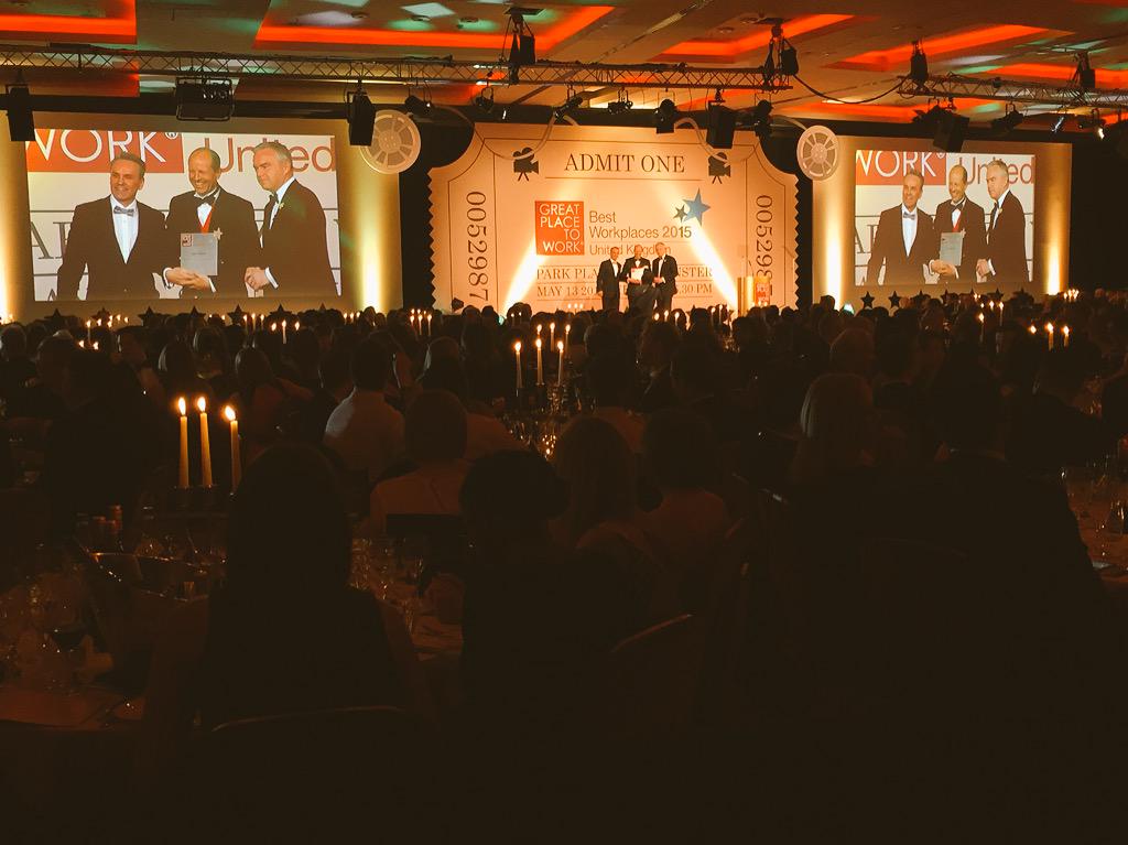 Eclipse_Event's tweet photo. And we're off! #ukbestworkplaces http://t.co/djKAwSB5gZ