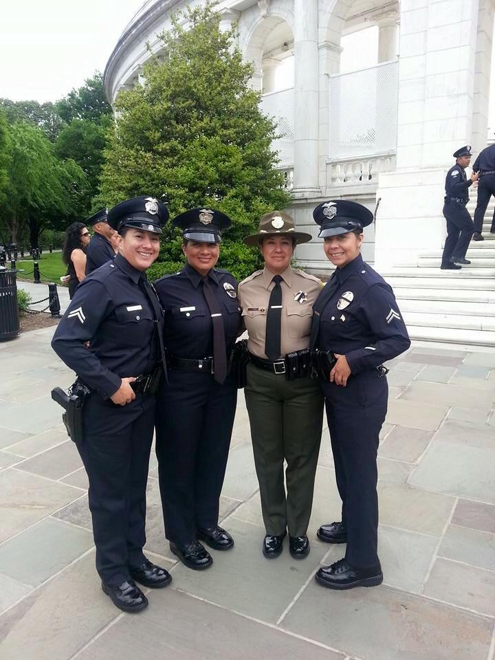 LAPDHQ's tweet photo. #PoliceUnit TourArrives in D.C. Members of the #PUT2015 representing #LAPD for those who made the ultimate sacrifice http://t.co/SvVFZjXxTE