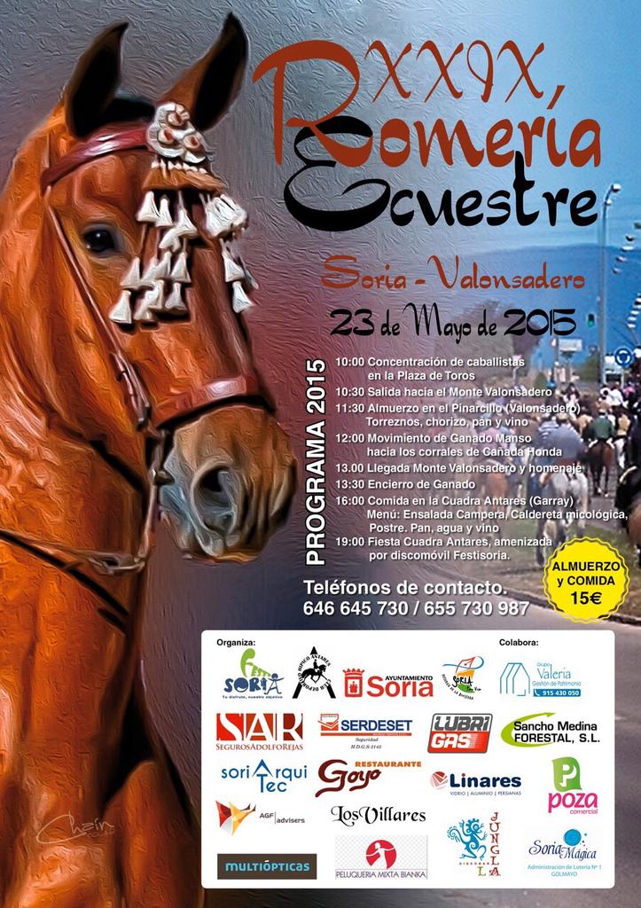 Festisoria's tweet photo. Nos vamos de romeria!! http://t.co/6JdG8EcHhS