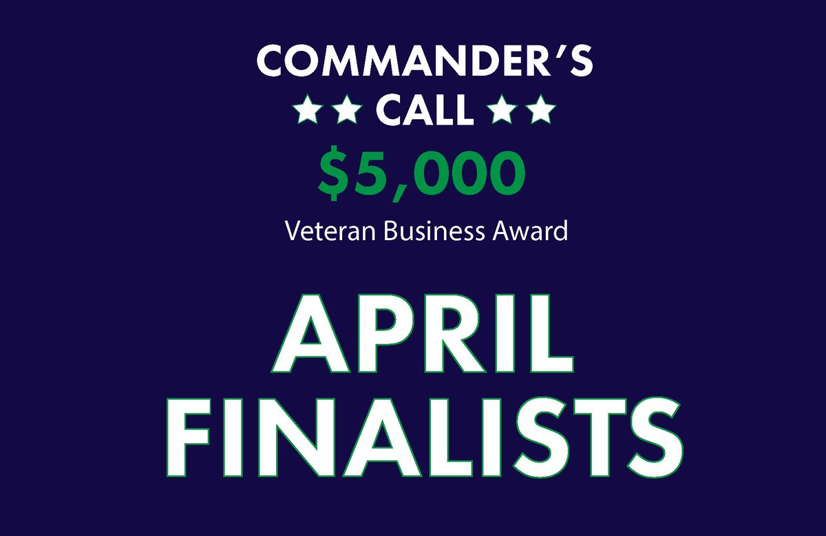 StreetShares's tweet image. April's finalists: American Apex, Military Veterans Landscaping, @IGNITEyourBody, Tea Craze &amp;amp; @DaddysDeployed