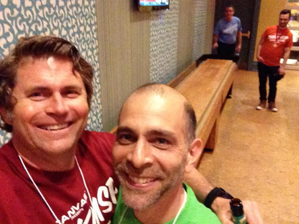 RedCoolerRon's tweet photo. @RiderDickerson @dpetrulakis = a gem to our industry, a true ThoughtLeader. Great #ThinkMSP2015.Go execute; GO CAPS! http://t.co/GrsTyqZqms
