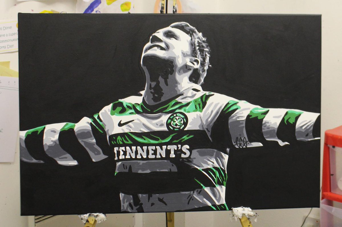 geokoart's tweet photo. original painting of @kcommons15 im donating to @StAndrewsSC bash this sat. @a_rose1dresses @SiMBA_team  #lolacommons http://t.co/KV4jTHEdmP