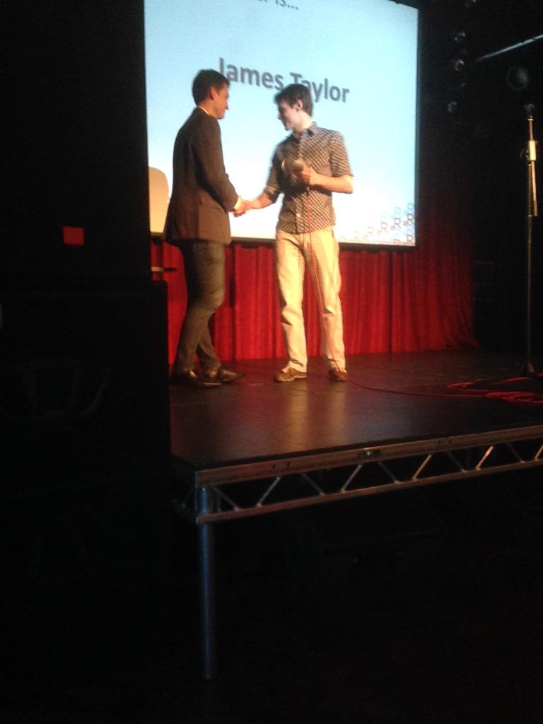 And the best committee member is.... James!