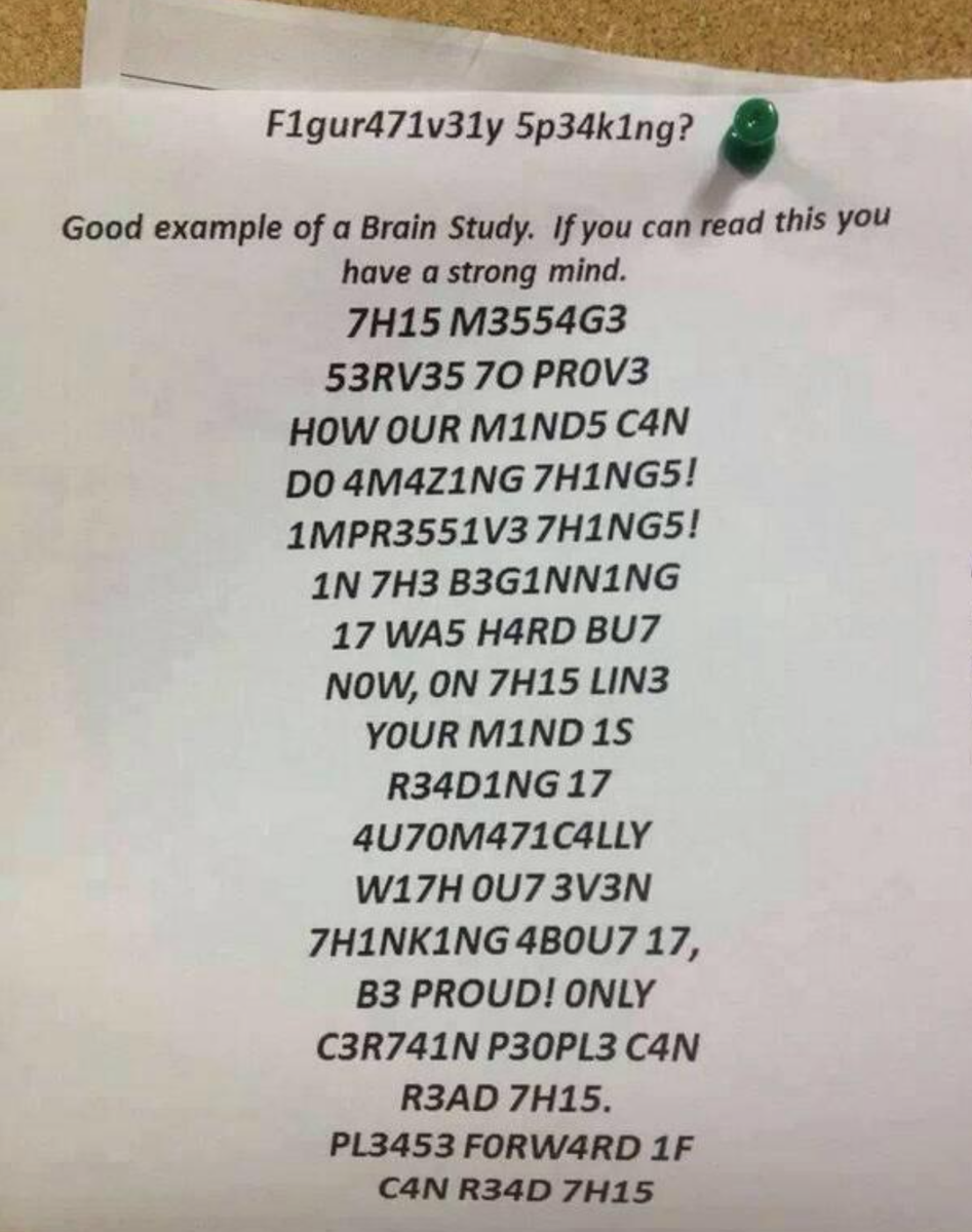 NotCommonFacts's tweet photo. We want to see how many of you can read this. If you can, retweet and pass it on http://t.co/UE68Cl3M6B