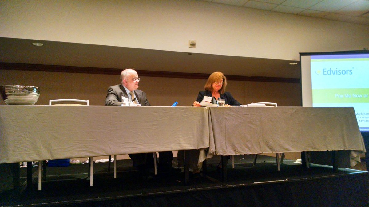 HagenBetsy's tweet photo. Financial Aid expert Mark Kantrowitz shares the benefits of saving versus borrowing for college.  #CSPN2015 http://t.co/3J1Jt5l5R2