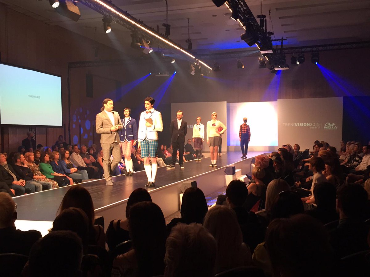 Welcome <a href="/SassoonAcademy/">Sassoon Academy</a> to the stage <a href="/WellaPro/">Wella Professionals</a> #TVA15