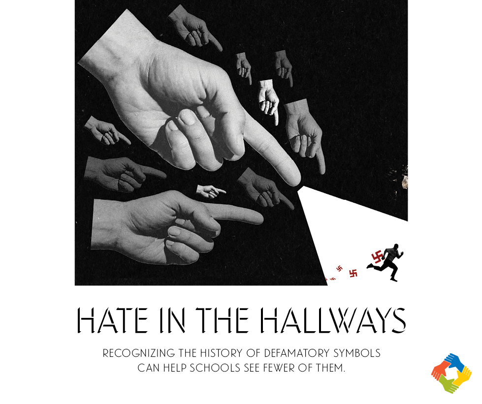 learnforjustice's tweet photo. Hate in the Hallways: Recognize the history of defamatory symbols. http://t.co/I06KdIzrwz http://t.co/siINpxzCjR