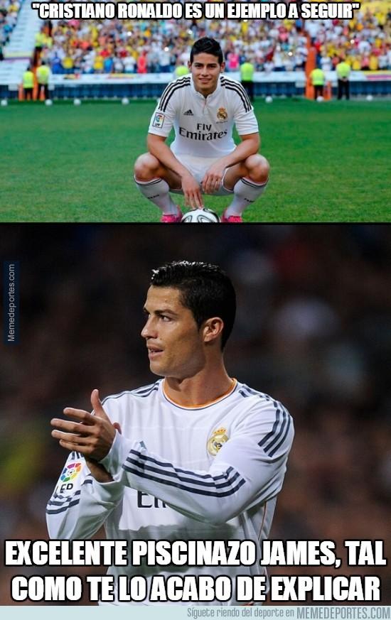 FutboolMemes's tweet photo. James aprendió del mejor. http://t.co/vp4bnYJ8ye