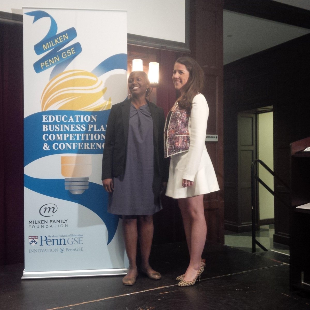 The grand prize winners #MilkenPennGSE