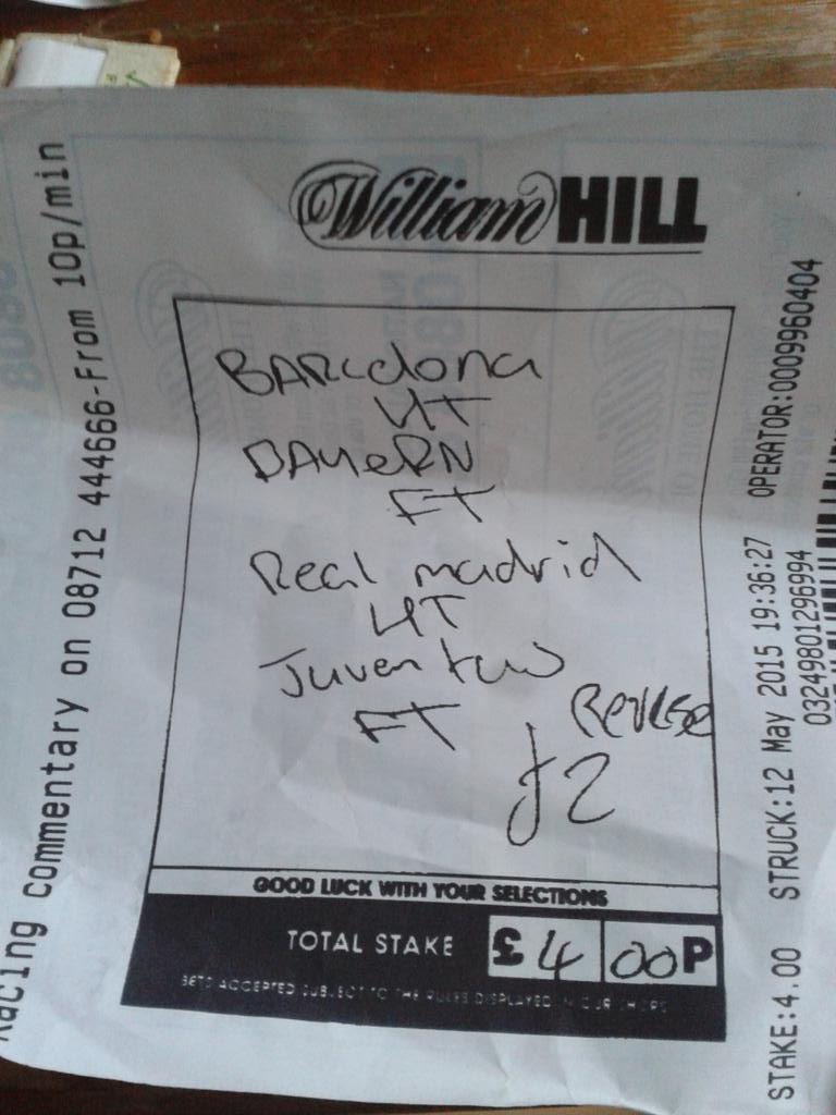 eccyboy1's tweet photo. @FootyAccums wish me luck http://t.co/NTq0C9QGvg