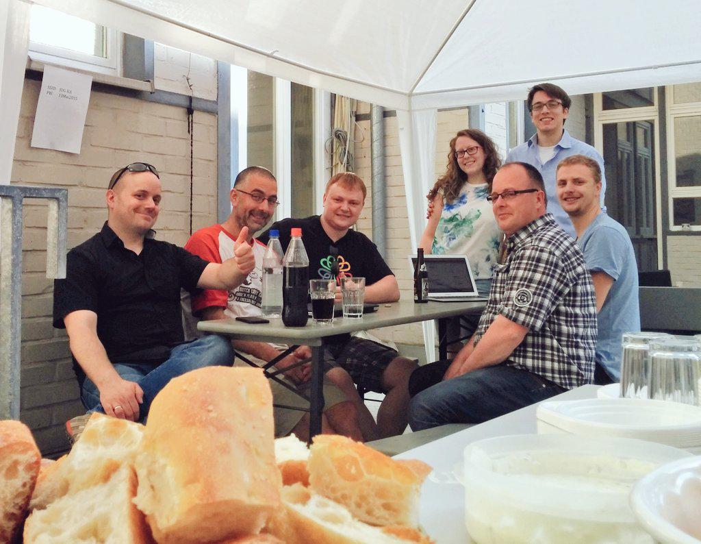 viktorvogel's tweet photo. Heutiges #JUG #Karlsruhe Treffen gesponsert von @formativ_net. War ein großartiges Meetup! @JugKarlsruhe #joomla http://t.co/lLBfhBmqa0