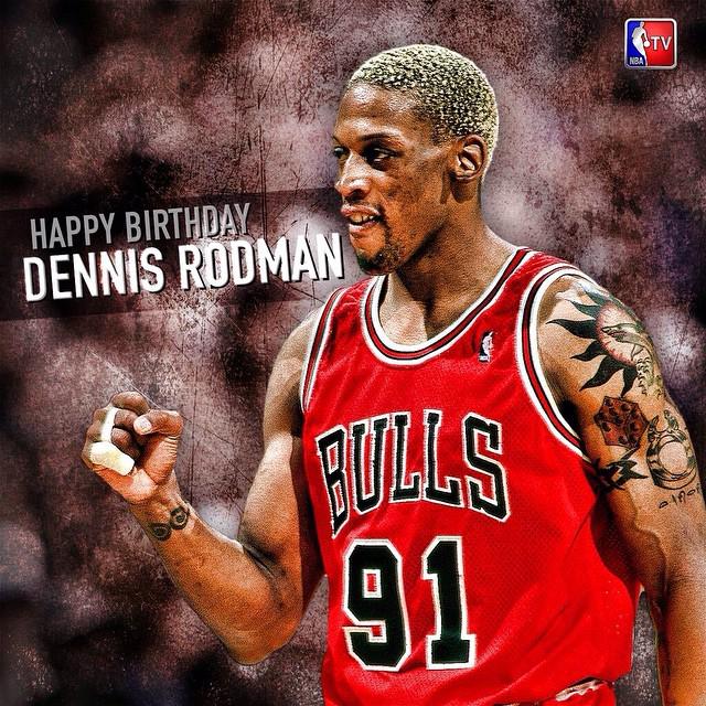 Happy Birthday to 5-time NBA Champion Dennis Rodman! via 