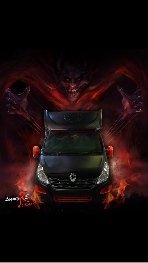 The new Legacy RS Demon limited edition horsebox - beautiful!!!