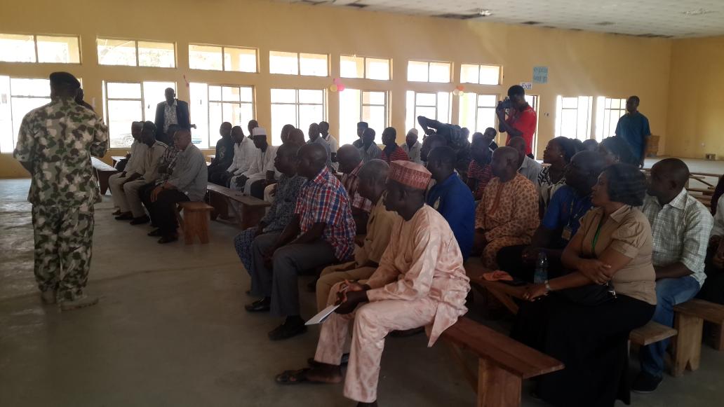 nysc_ng's tweet photo. The DG also had a brief meeting w/ d Taraba State NYSC Staffs n key issues were discussed #NYSCDGCampTour15A http://t.co/Cw2ugQb8Ep