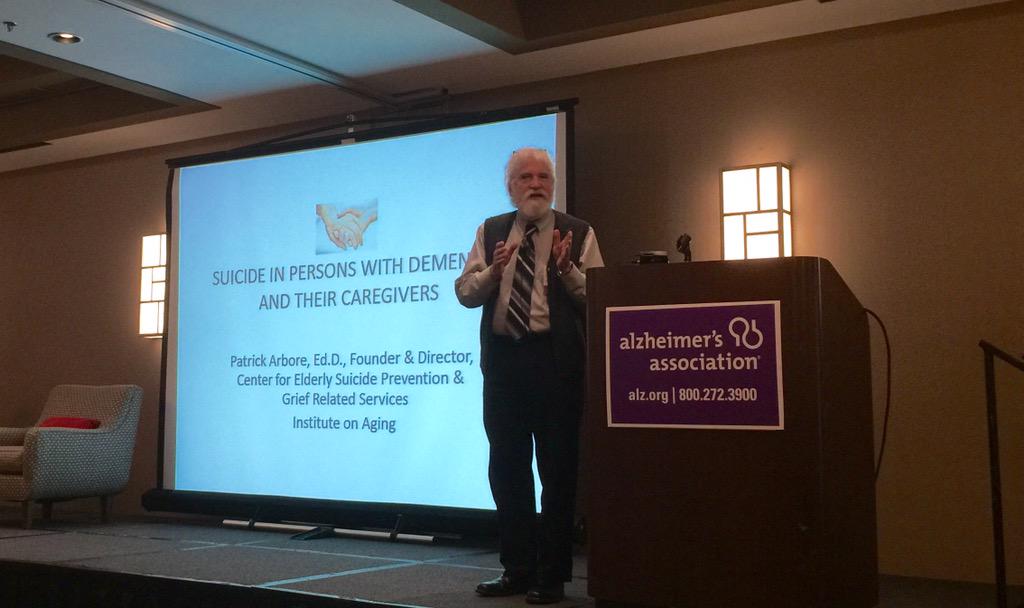 ScanlonLab's tweet image. .@IOASFBAY's Patrick Arbore: "Compassion fatigue is the high cost of caring" #UOD2015 #caregivers @800273TALK