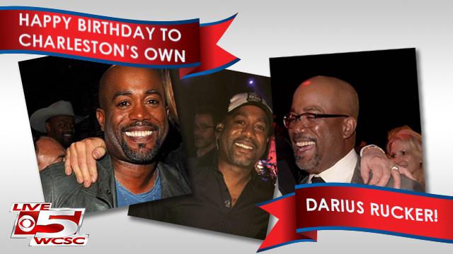 Re-message to wish Darius Rucker a happy southern style birthday!  
