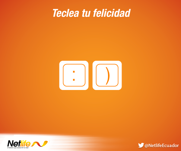 Netlife_IPFIBER's tweet photo. Internet rápido, estable y con fibra óptica. ¡Haz lo que más te guste en línea! #Netlife simplemente te hace feliz http://t.co/dxwVGSOTen