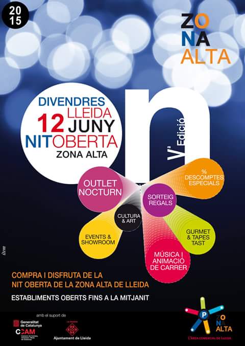 ZonaAltaLleida's tweet photo. 12 de Juny torna la Nit Oberta a Zona Alta Lleida #nitoberta15 #zonaaltalleida
#ensagradalanit #compresnocturnes http://t.co/vsdftEXBSQ