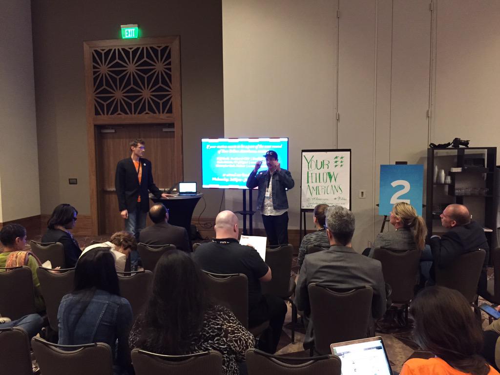 coleblaise's tweet photo. The convo of Race, Immigration, and the American Dream is not just for #KC. This convo is USA ready. #YFAKC #PBSam http://t.co/biQNzpLudg