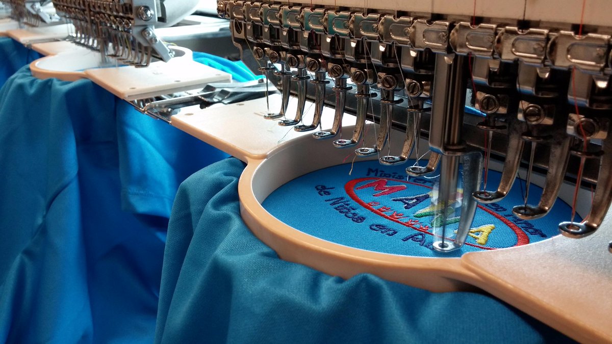 image_depot's tweet photo. Just finishing up Mana Ministries embroidered polos! http://t.co/61ygx4XEkK