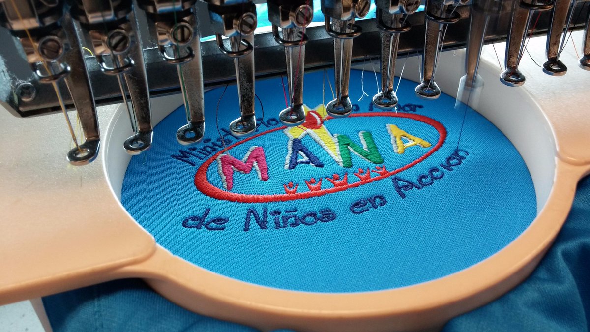 image_depot's tweet photo. Just finishing up Mana Ministries embroidered polos! http://t.co/61ygx4XEkK