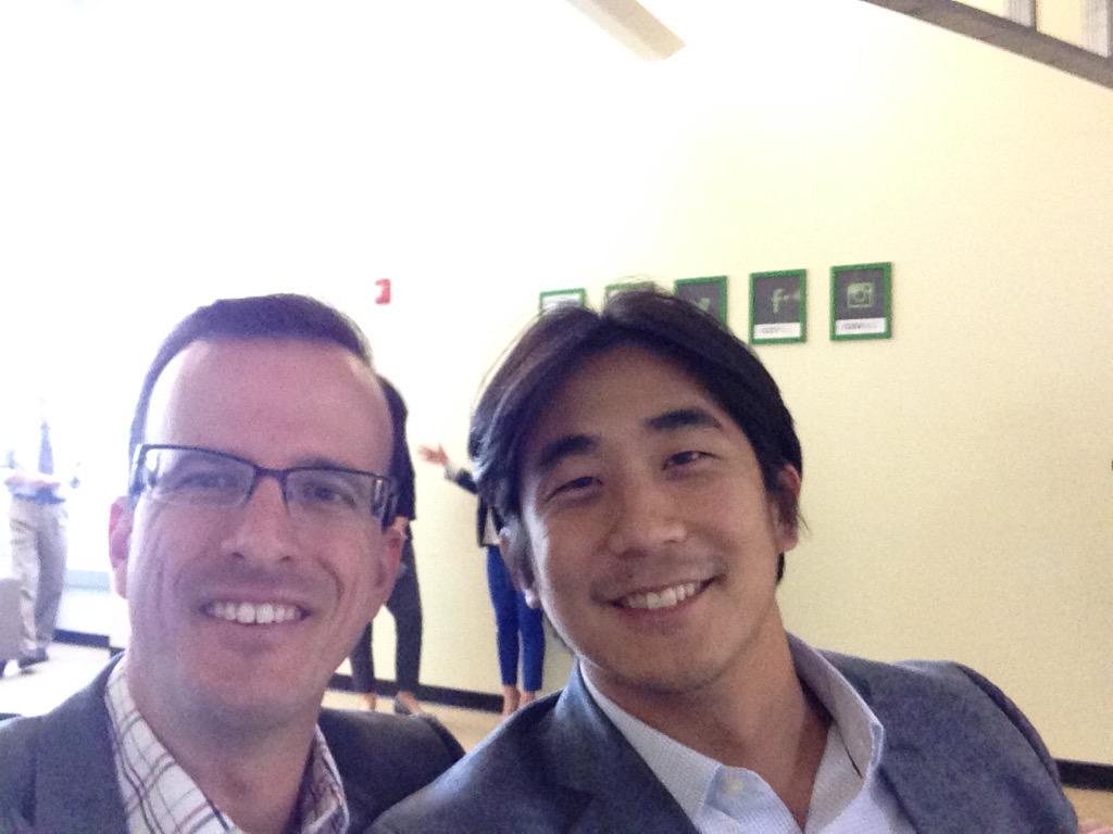 Marc_Berman's tweet photo. Taking selfies and spreading the importance of A-G advocacy with @ryutube at @GSVlabs. #agforumsvef @svefoundation http://t.co/dlYf3m1MFf