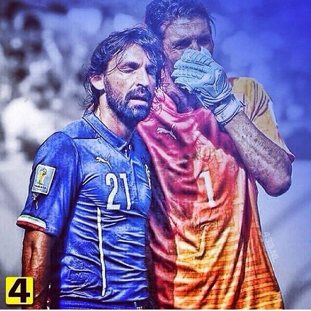 FootballFactly's tweet photo. Last time Pirlo &amp; Buffon were in Berlin.. http://t.co/ZSNlrCSZ7U