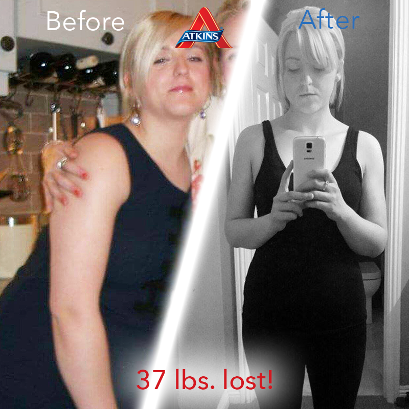 AtkinsInsider's tweet photo. Happy #WeightLossWednesday! Congrats to Lindsey for losing almost 40lbs on Atkins! #Atkinsforlife #lchf http://t.co/OyTjLacW9a