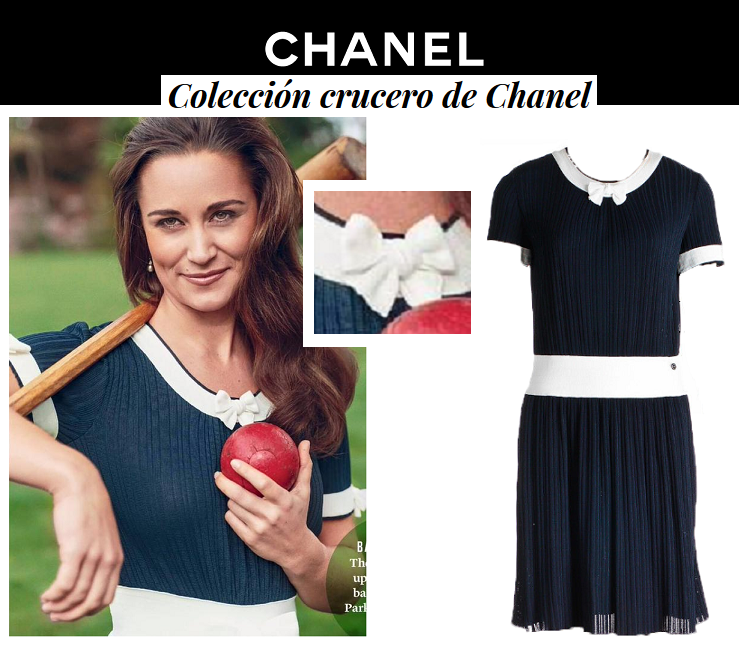 ifashionhunter's tweet photo. #PippaMiddletonStyle #PippaMiddleton wore a @CHANEL dress in the new @VanityFair article, from Chanel cruise line http://t.co/vlWHa9ACVM