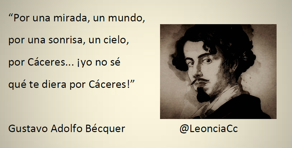 LeonciaCc's tweet photo. Como ya decía Bécquer: "¡Yo no sé qué te diera por Cáceres!" http://t.co/fArTdqhAz8