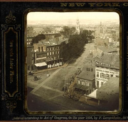 Third Avenue and Stuyvesant Street, New York City, 1856 
| #NYC #NY