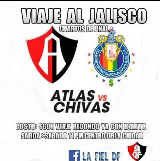 Barra51DF's tweet photo. Viaje al jalisco, cuartos de final vs las putas esas, ultimo dia de pago mañana, mas información 5546132626 #RT #51DF http://t.co/mRAyBatFSO
