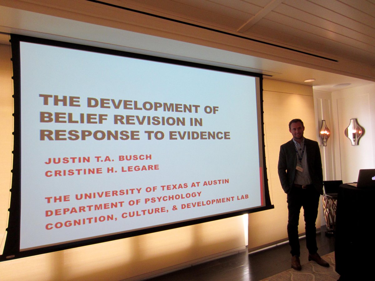 CristineLegare's tweet photo. Excellent presentation on "The development of belief revision in response to evidence" @jtab29 #intellectuallyhumble http://t.co/xf1O2knTcW