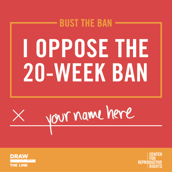 The 20-wk abortion ban now goes to the Senate. RT to stand strong against the ban bit.ly/1KYiQxN #StopTheBans