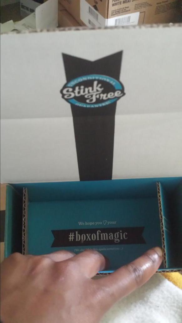 Keekobeagle's tweet photo. Not ashamed. I sure hope this #boxofmagic works!~ @PooPourri 

Got it specifically for cons. X3 http://t.co/ZT1e4I7HQF