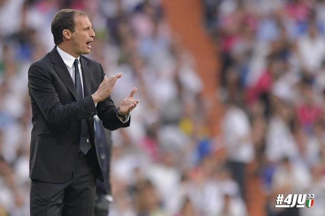 juventusfc's tweet photo. "Incredibile ma vero", mister @officialAllegri: http://t.co/2XLprYnPM7 #RealJuve #UCL http://t.co/9y8Yji2wKS