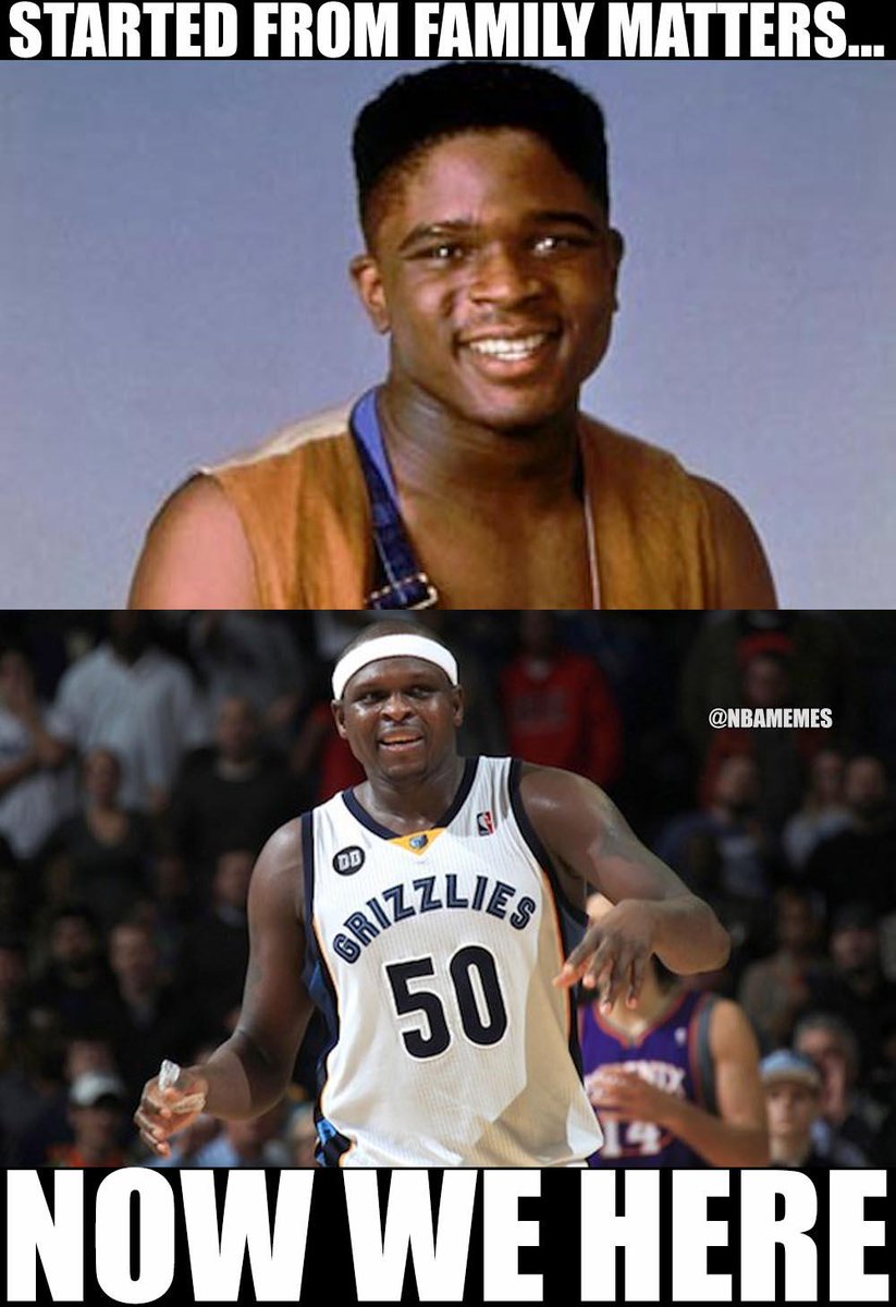 NBAMemes's tweet photo. Zach Randolph came a long ways! http://t.co/AH1Wo3uqPC