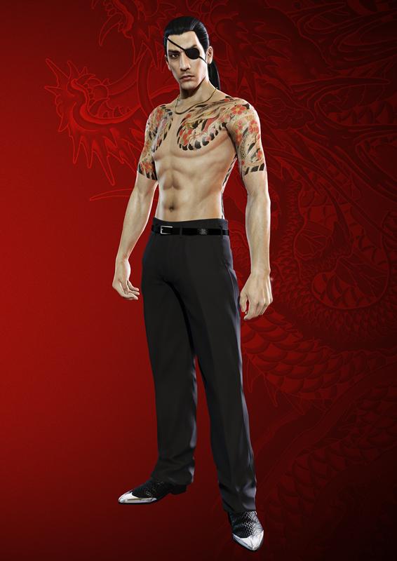 まずは『龍が如く0 誓いの場所』より24歳の真島吾朗さん。 #真島吾朗