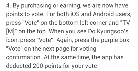 blackonic_'s tweet photo. Vote for #Kyungsoo
Android👉 http://t.co/TYG85sZyWS  
iOS👉 http://t.co/6v6g63PAA2 
Tutorial
👉 http://t.co/MowQEHvlx1
👉 http://t.co/rwq6ATK9RE