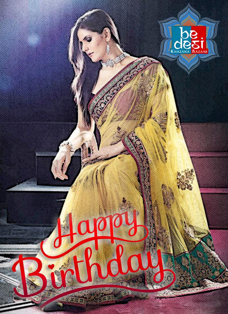 Khazana Bazaar wishes gorgeous Zarine Khan a very happy birthday!!! 