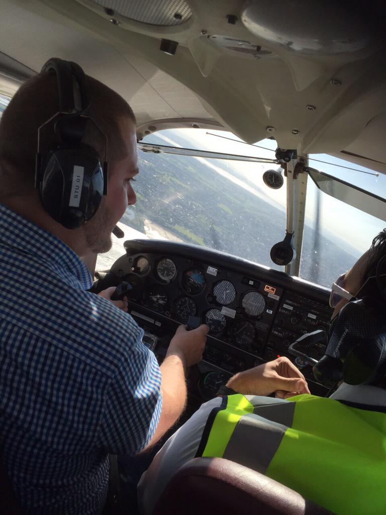 anthonyorme's tweet photo. @RavenairLJLA Fantastic first flight, can't wait for the next one. Instructor Adam very clear and patient, great job. http://t.co/0Aw6iXuzz8
